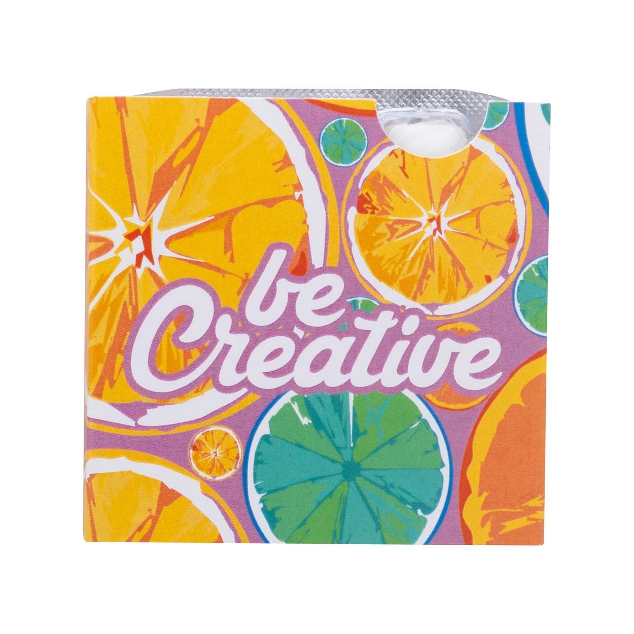 Gumă de mestecat personalizată CreaChew 6 Alb