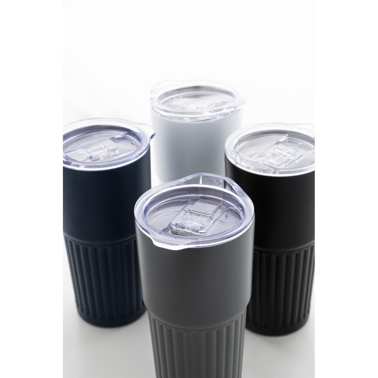 Cană termică Streaky Tall gri închis