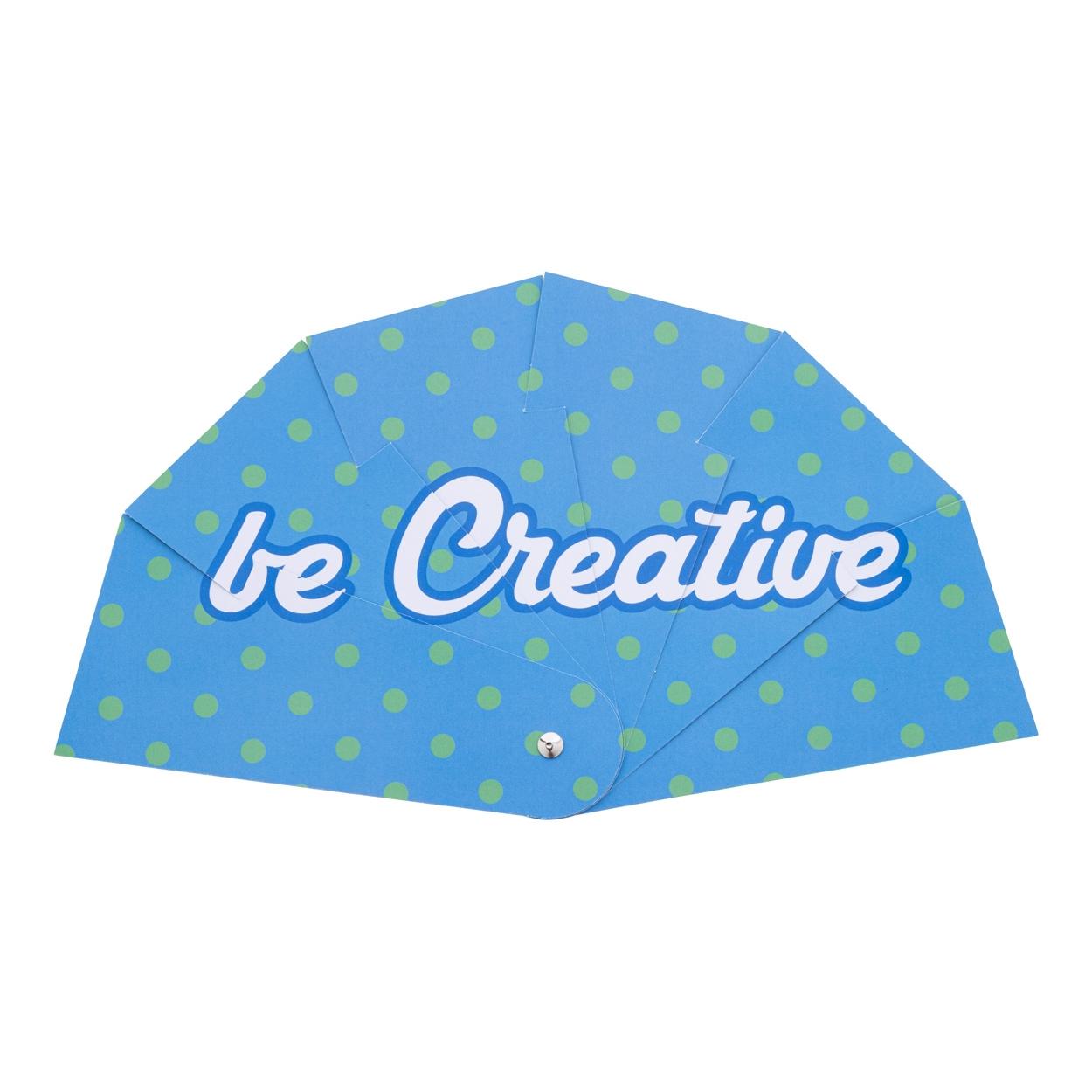 Evantai personalizat Folbreeze Alb