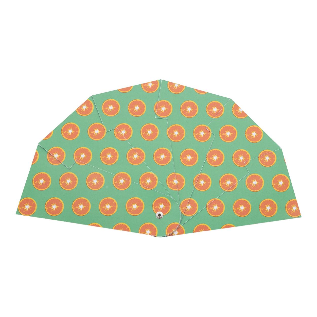 Evantai personalizat Folbreeze Alb