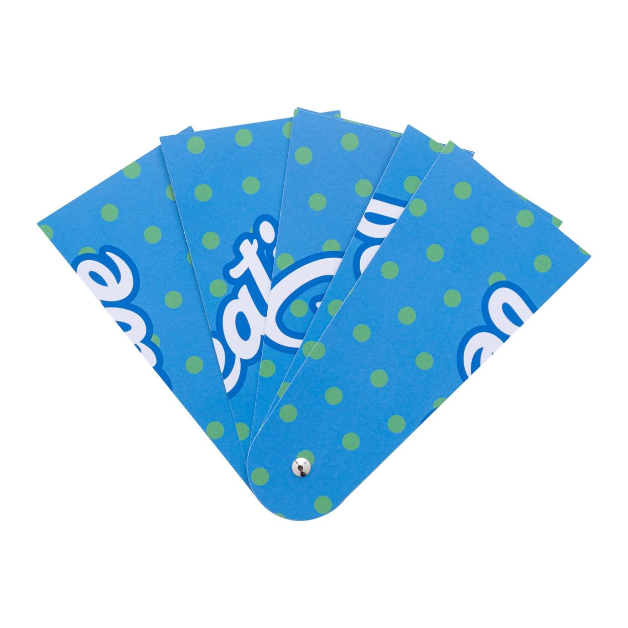 Evantai personalizat Folbreeze Alb