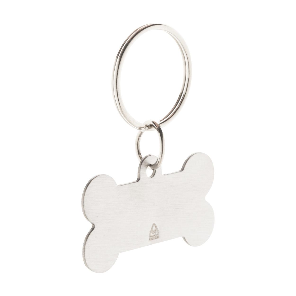 Medalion pentru câine Doggo argintiu