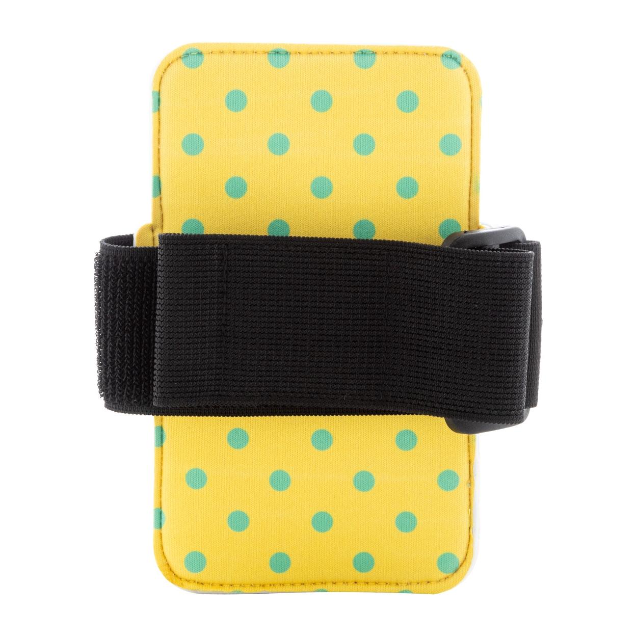 Husă pentru telefon mobil, de pus pe braț, personalizată Runfree Alb