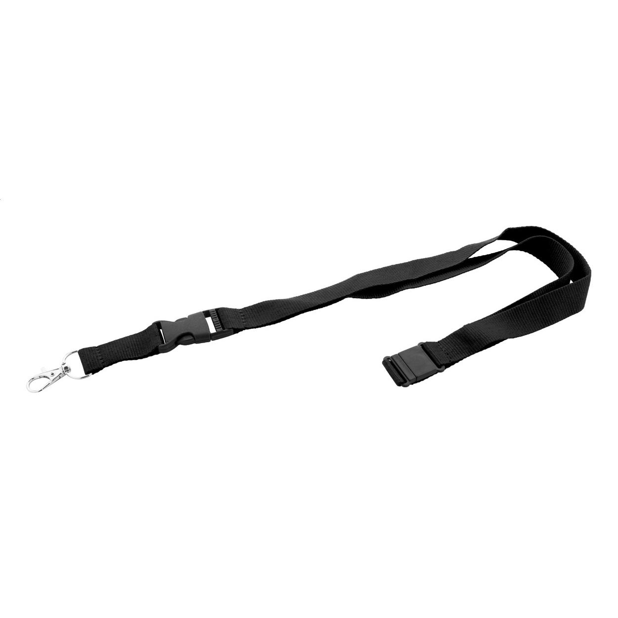 Lanyard, RPET Revent Plus Negru