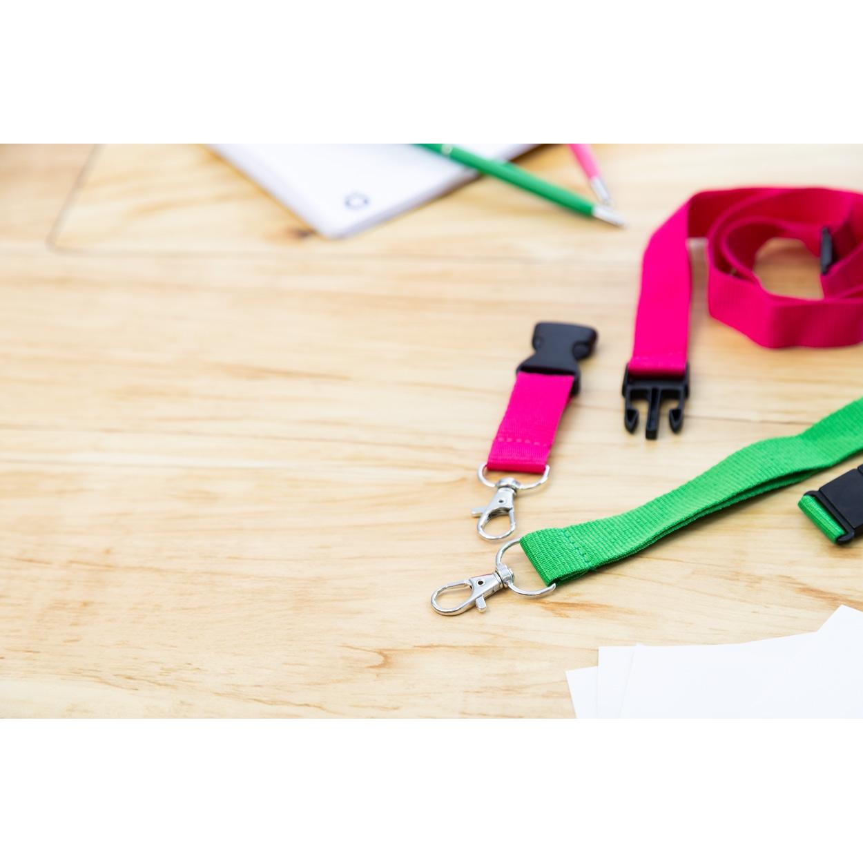 Lanyard, RPET Revent Plus roz