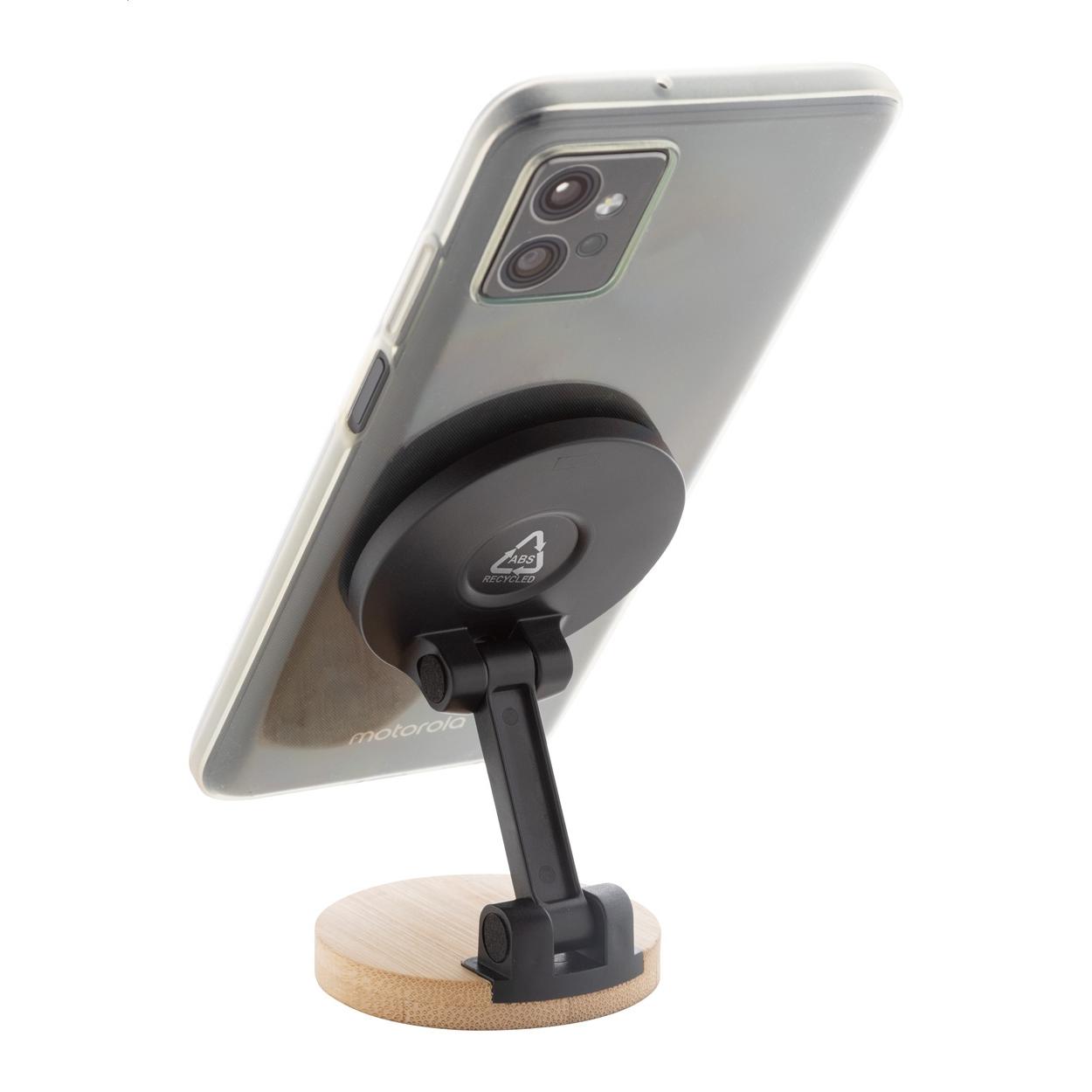 Suport magnetic pentru telefon mobil Magba Negru