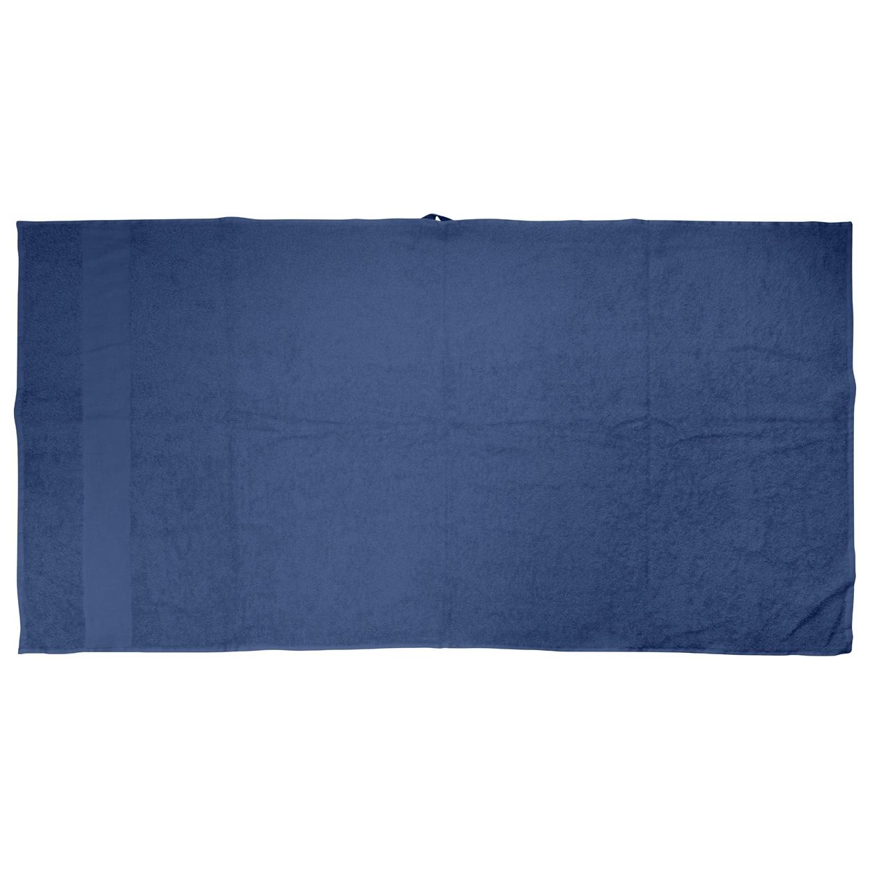 Prosop 70 x 140 cm Terry L albastru închis