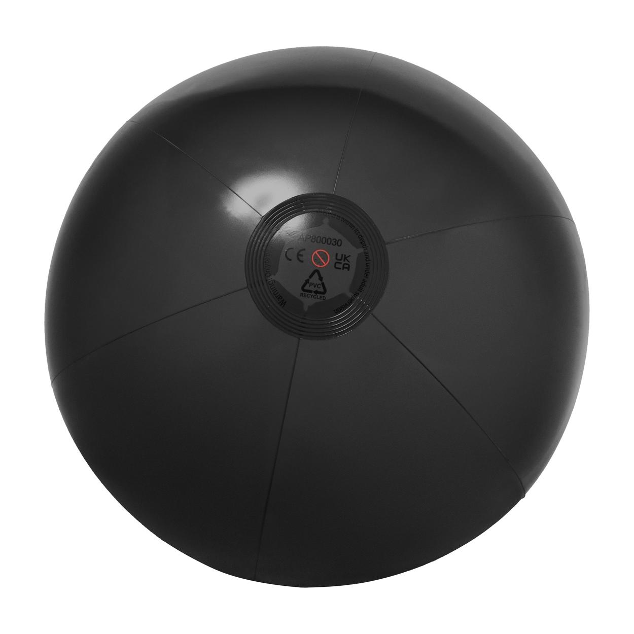 Minge de plajă din RPVC (ø40 cm) Patong Negru