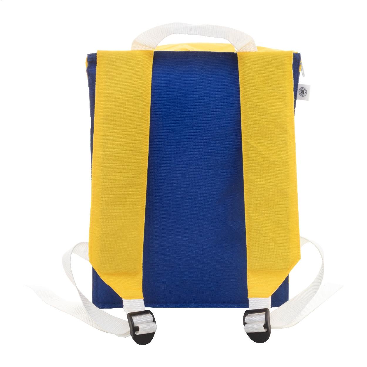 Rucsac frigorific personalizat din RPET CreaCool Back Alb