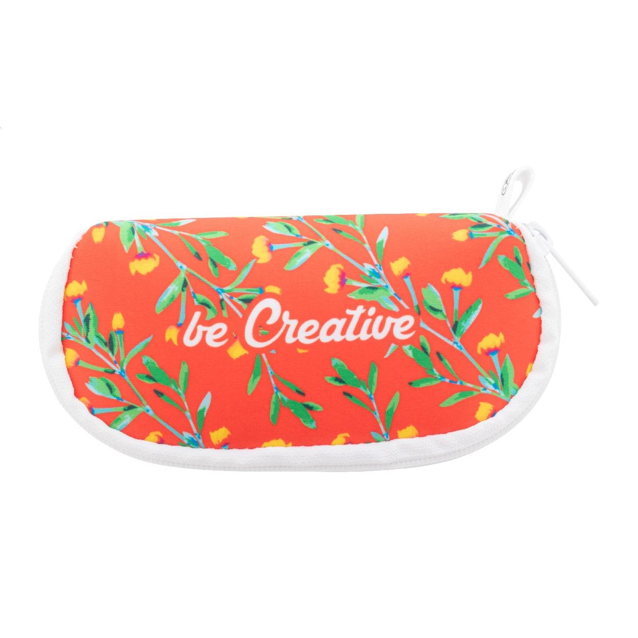 Husă personalizată pentru ochelari de soare din RPET PrintSun Zip