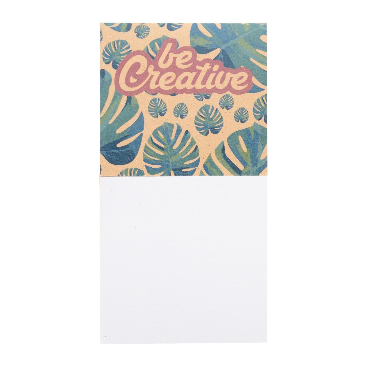 Notițe autoadezive personalizate CreaStick Sign Eco natural