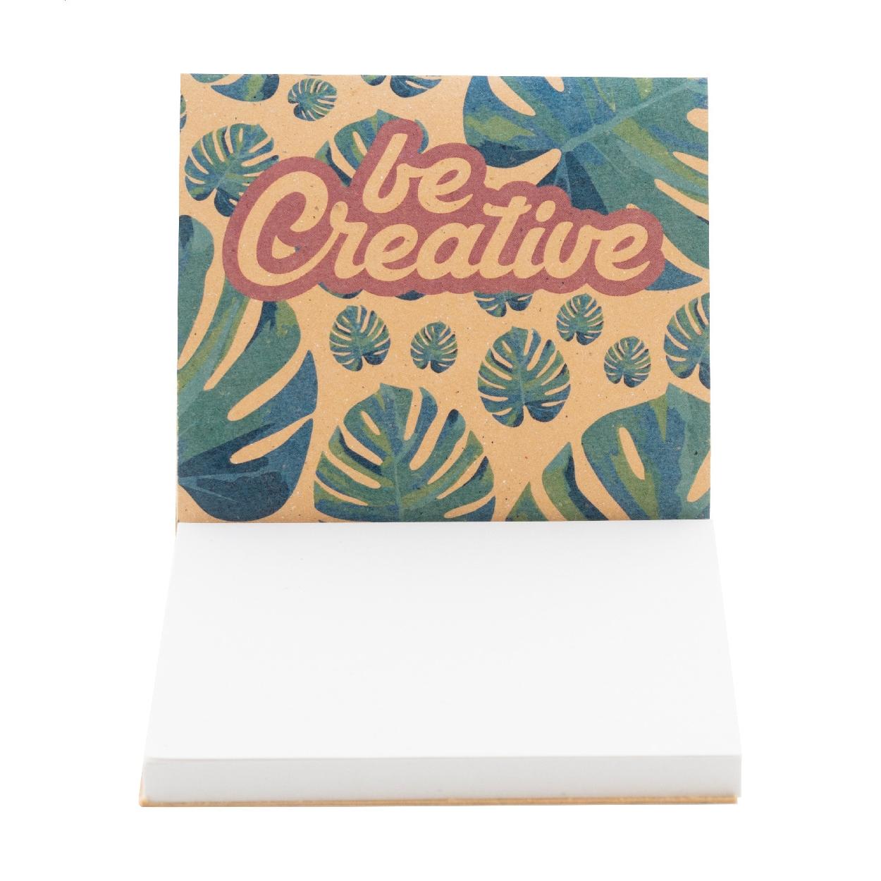 Notițe autoadezive personalizate CreaStick Sign Eco natural