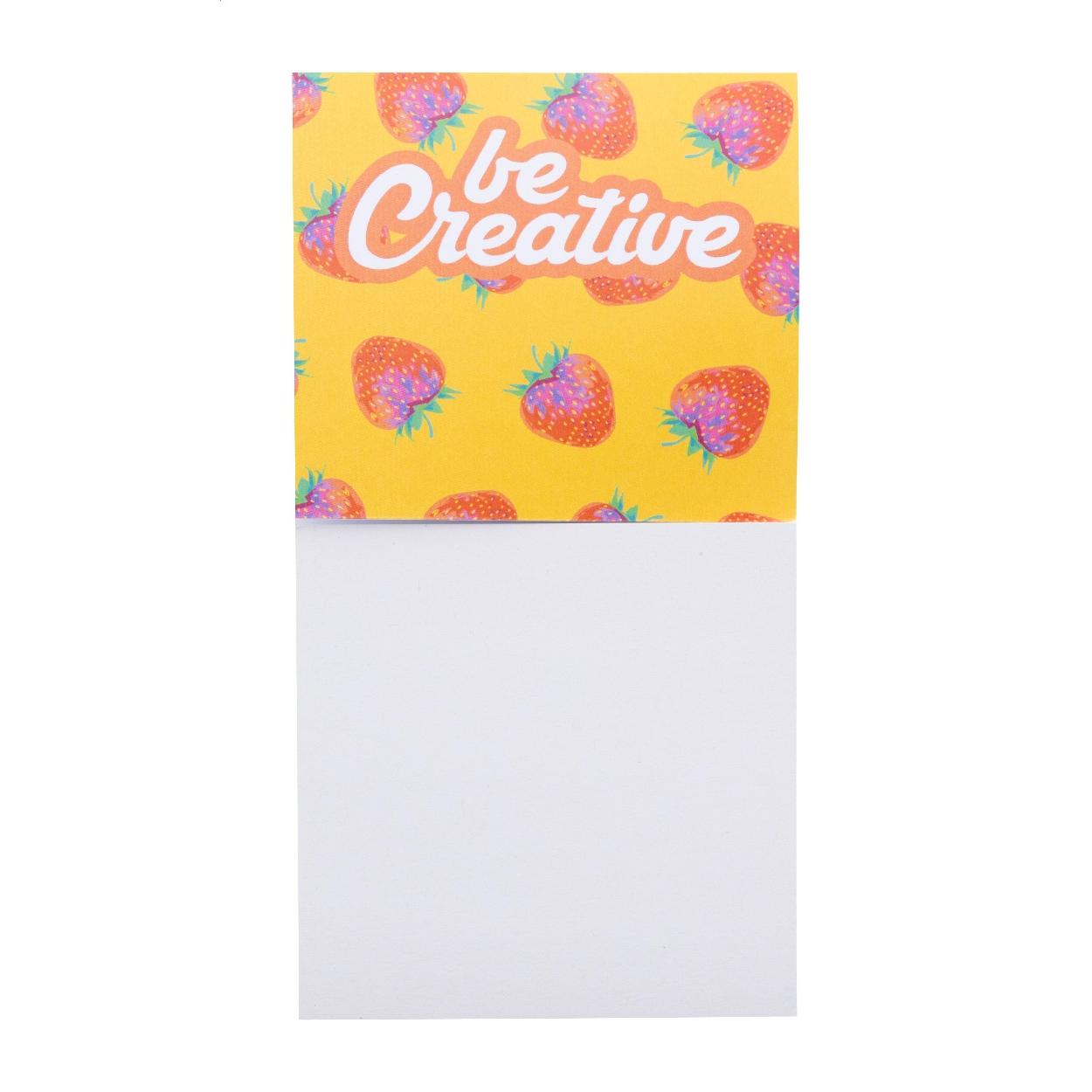 Notițe autoadezive personalizate CreaStick Sign Alb