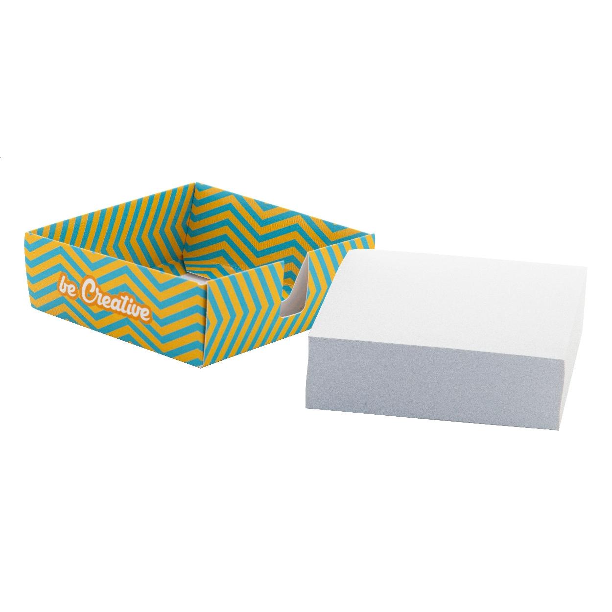 Cub pentru notițe personalizat Notty Alb