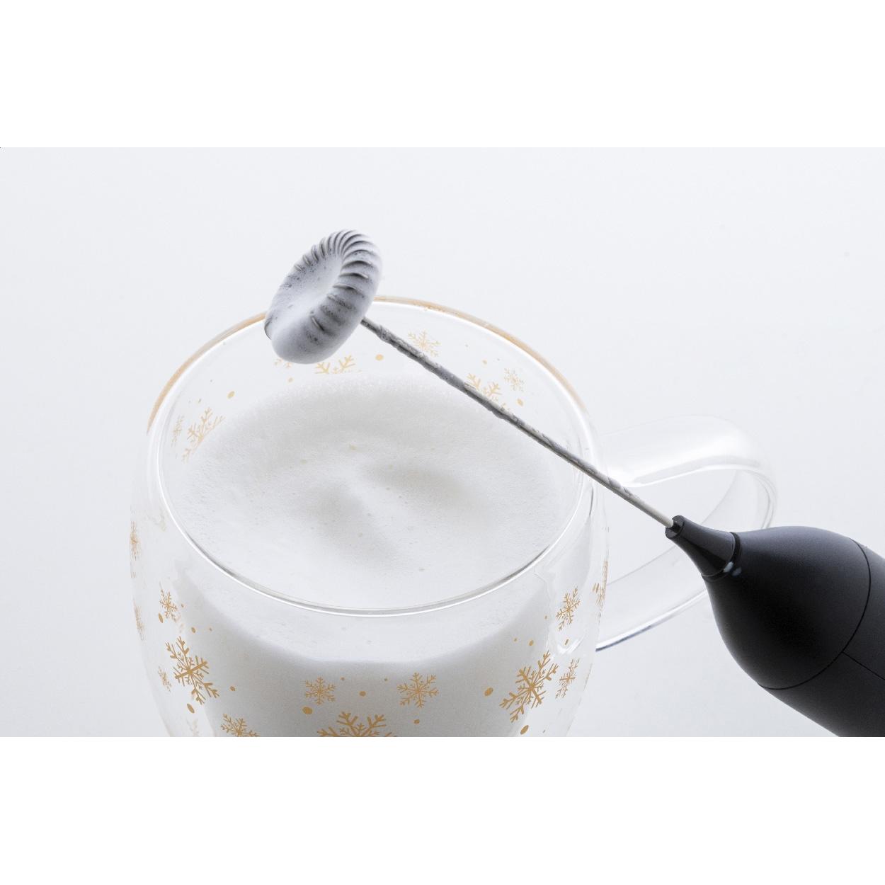 Aparat pentru spumarea laptelui, RABS Macchiato Negru