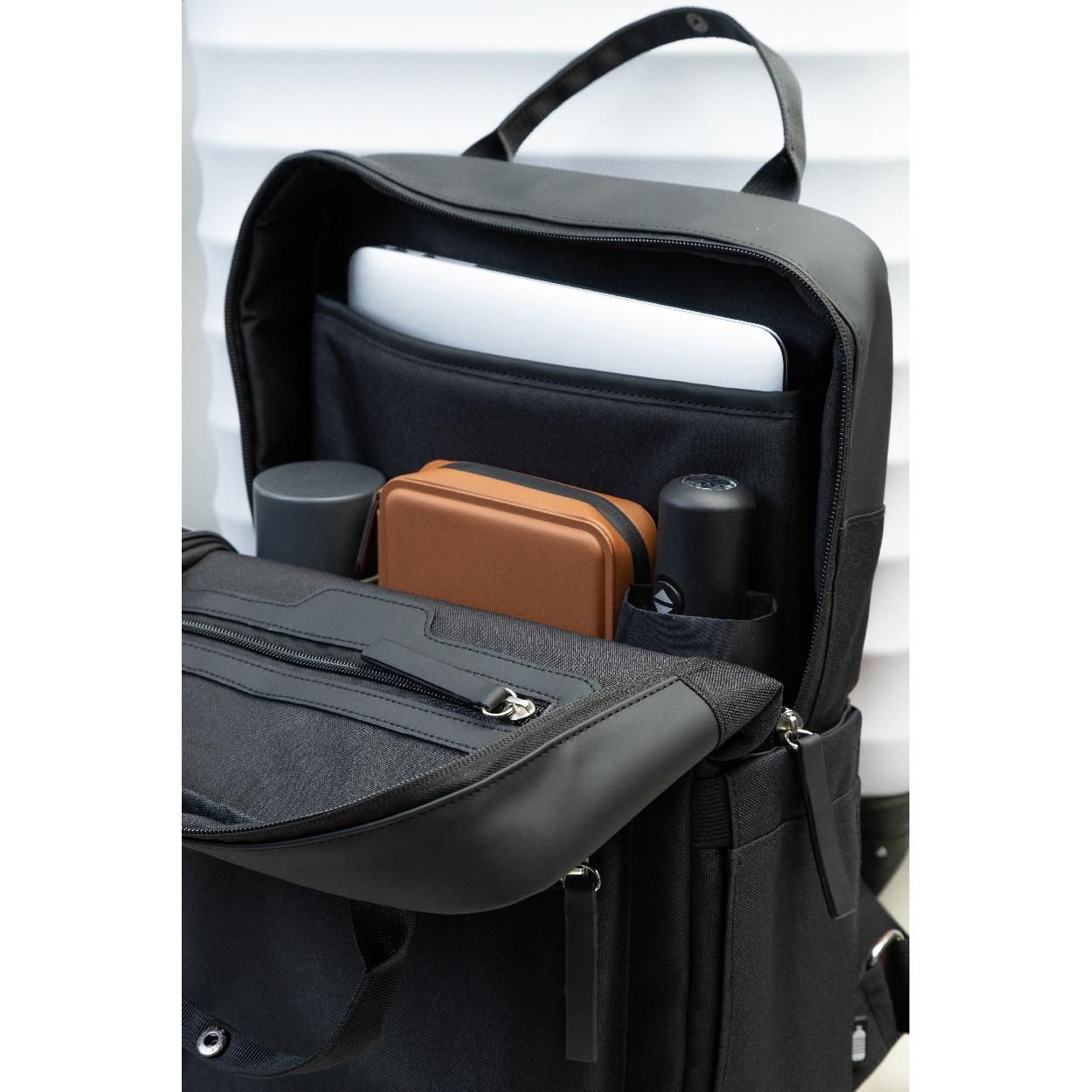 Rucsac RPET Brunel Negru