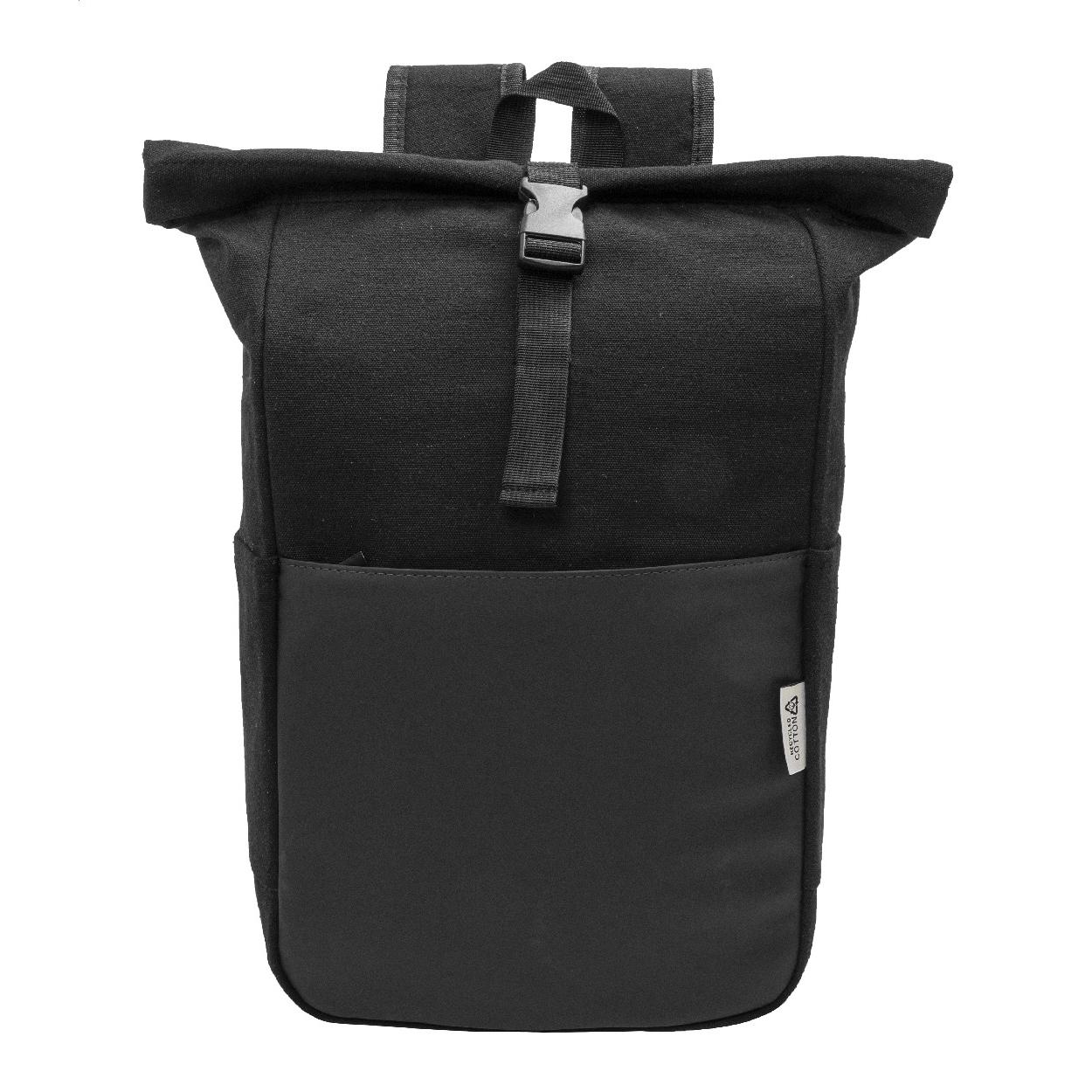 Rucsac din pânză reciclată Blakkan Back Negru