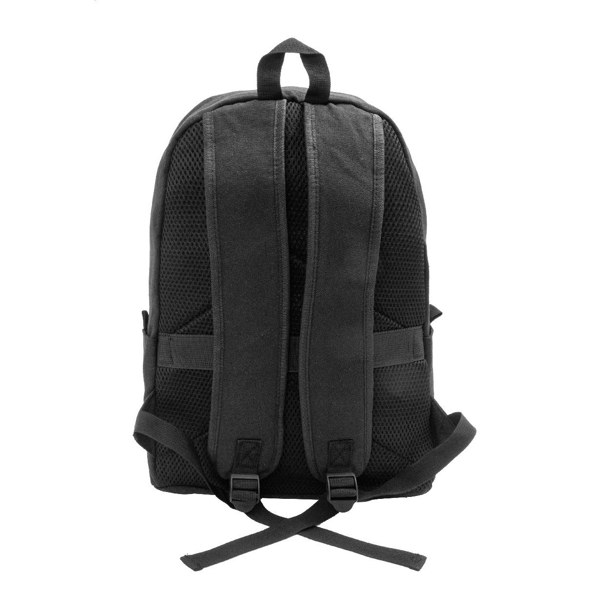 Rucsac din pânză reciclată Recabak Negru