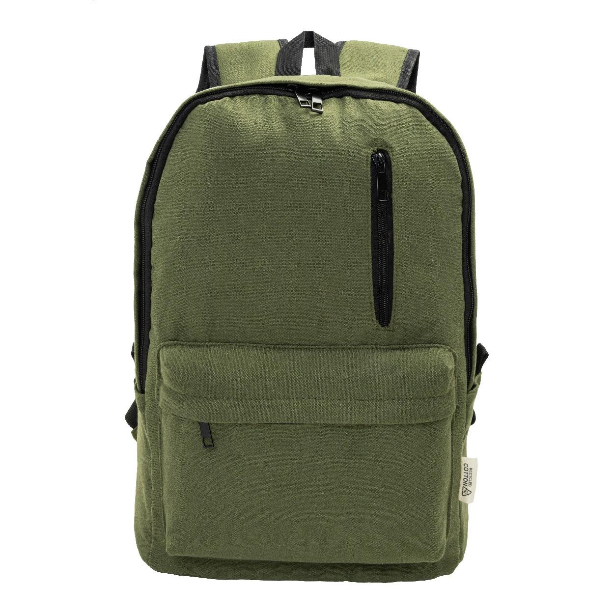 Rucsac din pânză reciclată Recabak Verde