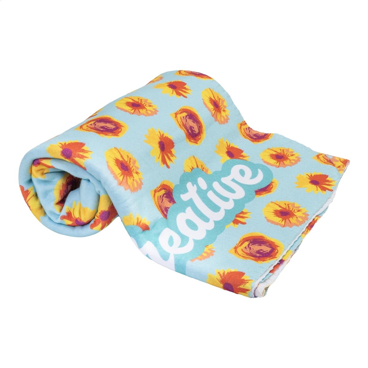 Pătură fleece personalizată, RPET CreaFleece