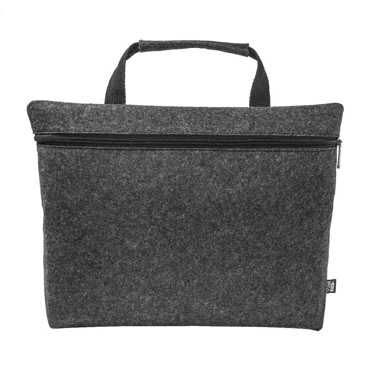 Geantă pentru laptop, RPET Refelt Laptop gri închis