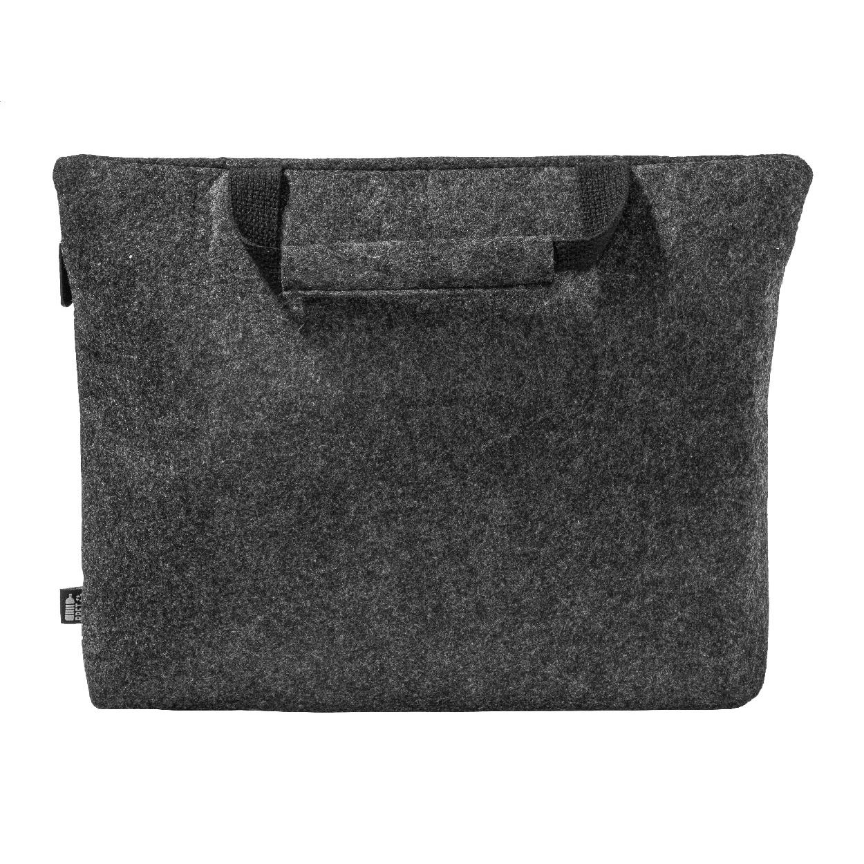 Geantă pentru laptop, RPET Refelt Laptop gri închis