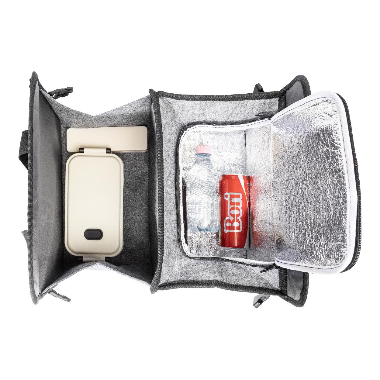 Organizator pentru portbagaj auto, RPET Refelt Ride gri