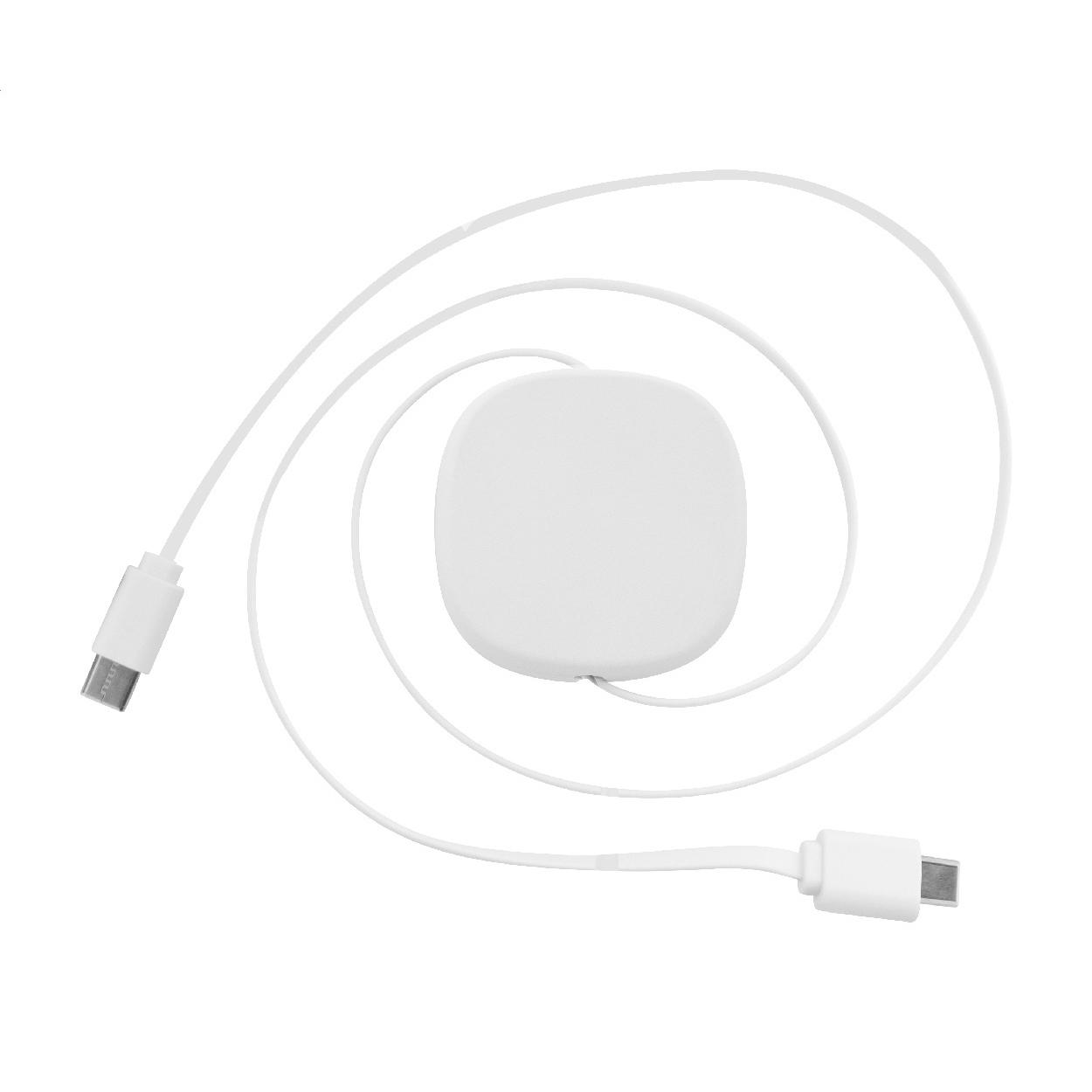 Cablu de încărcare USB-C 60 W, RABS Cabsle Alb