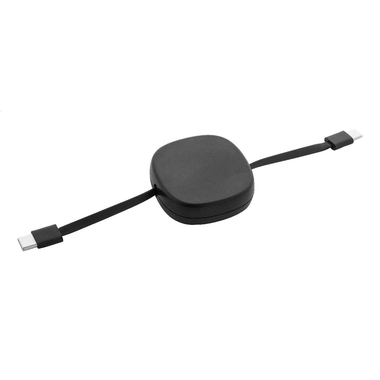 Cablu de încărcare USB-C 60 W, RABS Cabsle Negru