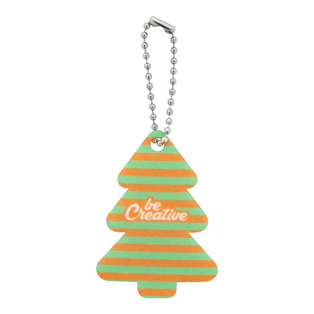 Breloc de Crăciun personalizat, model stea CreaFelt Key Xmas