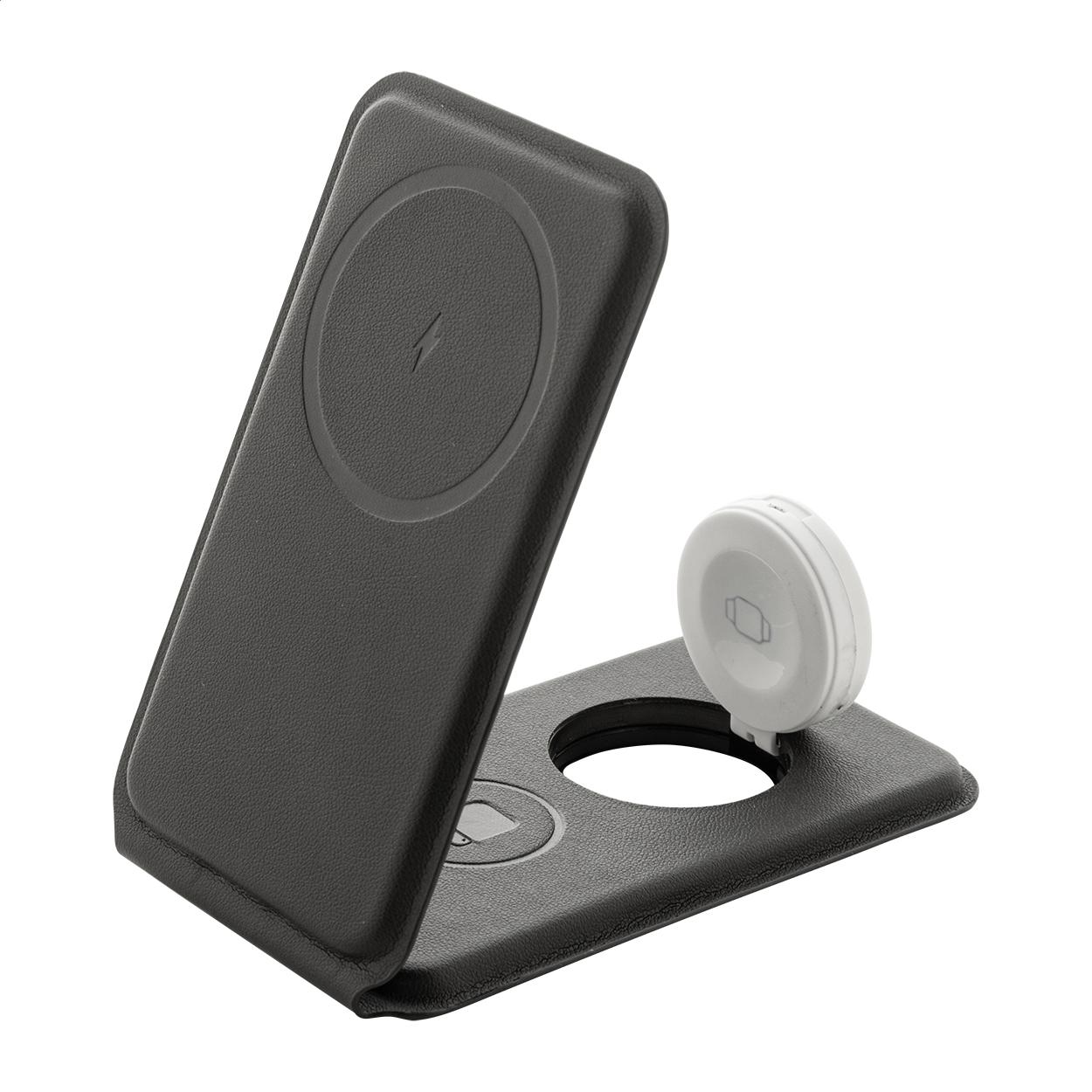 Încărcător wireless cu suport pentru telefon mobil, RPU LuxCharge Stand