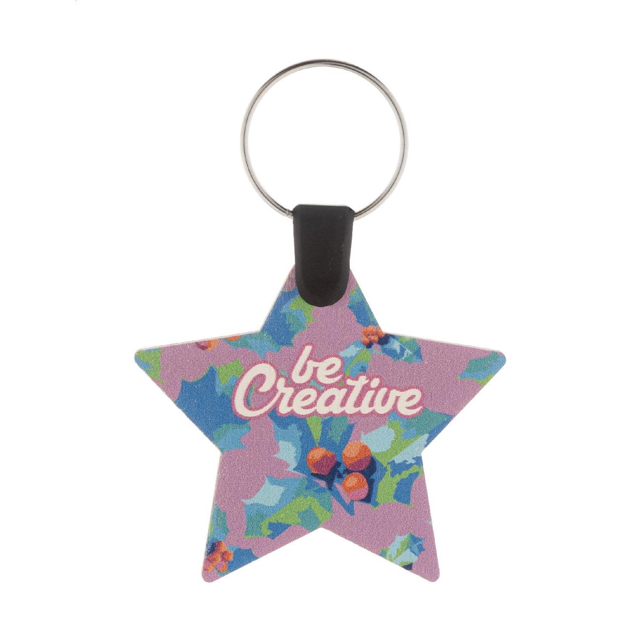 Breloc de Crăciun personalizat, model brăduț Fjerny Creative natural