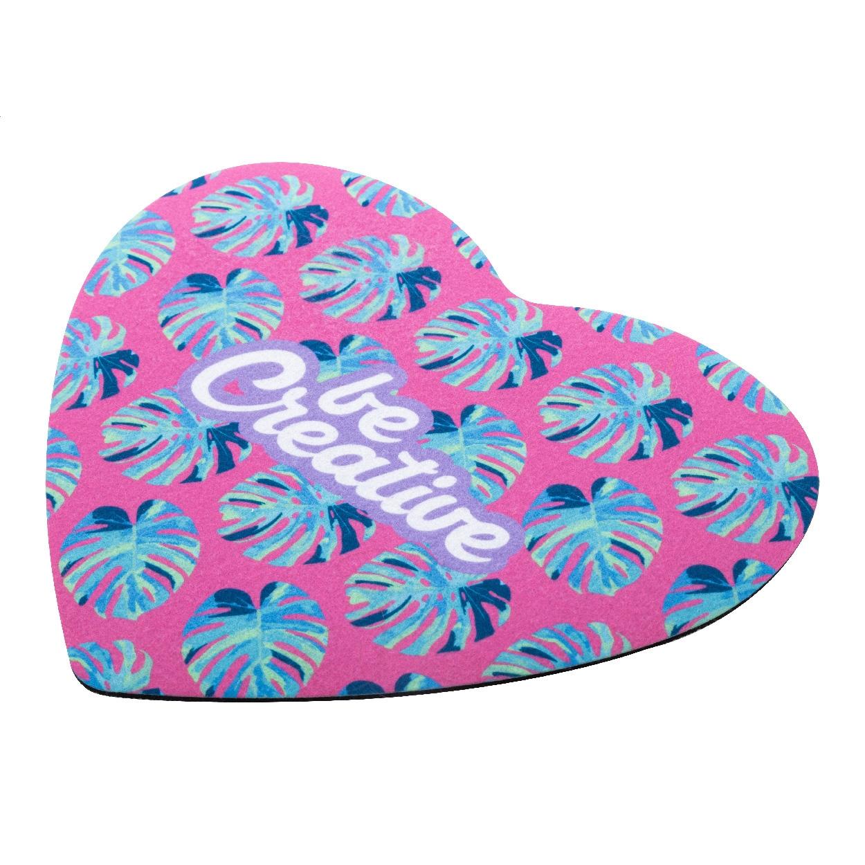 Mousepad, RPET CreaFelt Cursor Love Alb