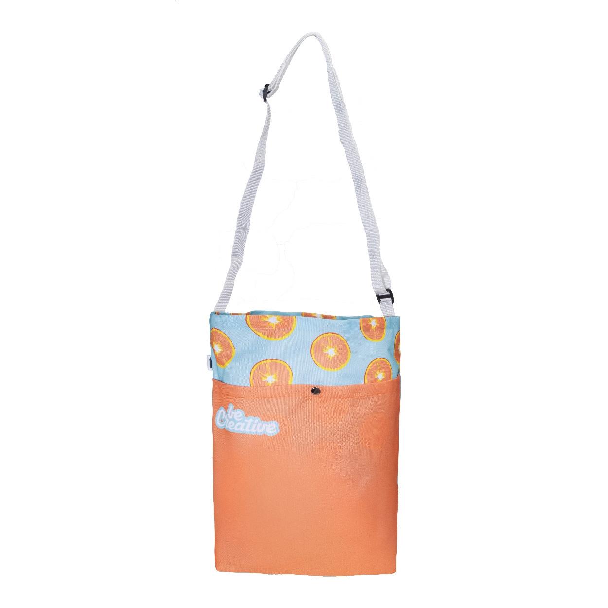 Geantă de umăr personalizată, RPET SuboBag Shoulder Alb