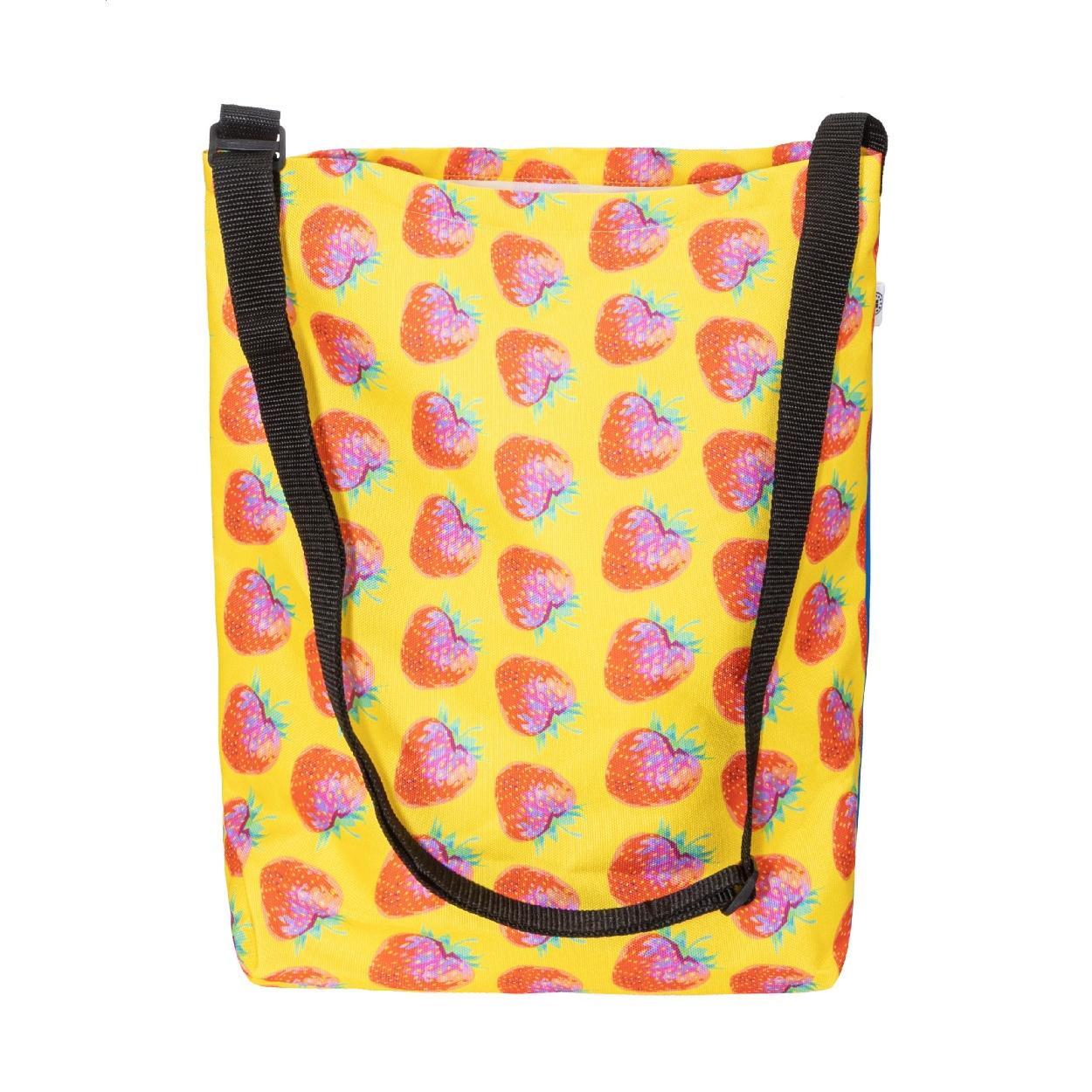 Geantă de umăr personalizată, RPET SuboBag Shoulder Negru