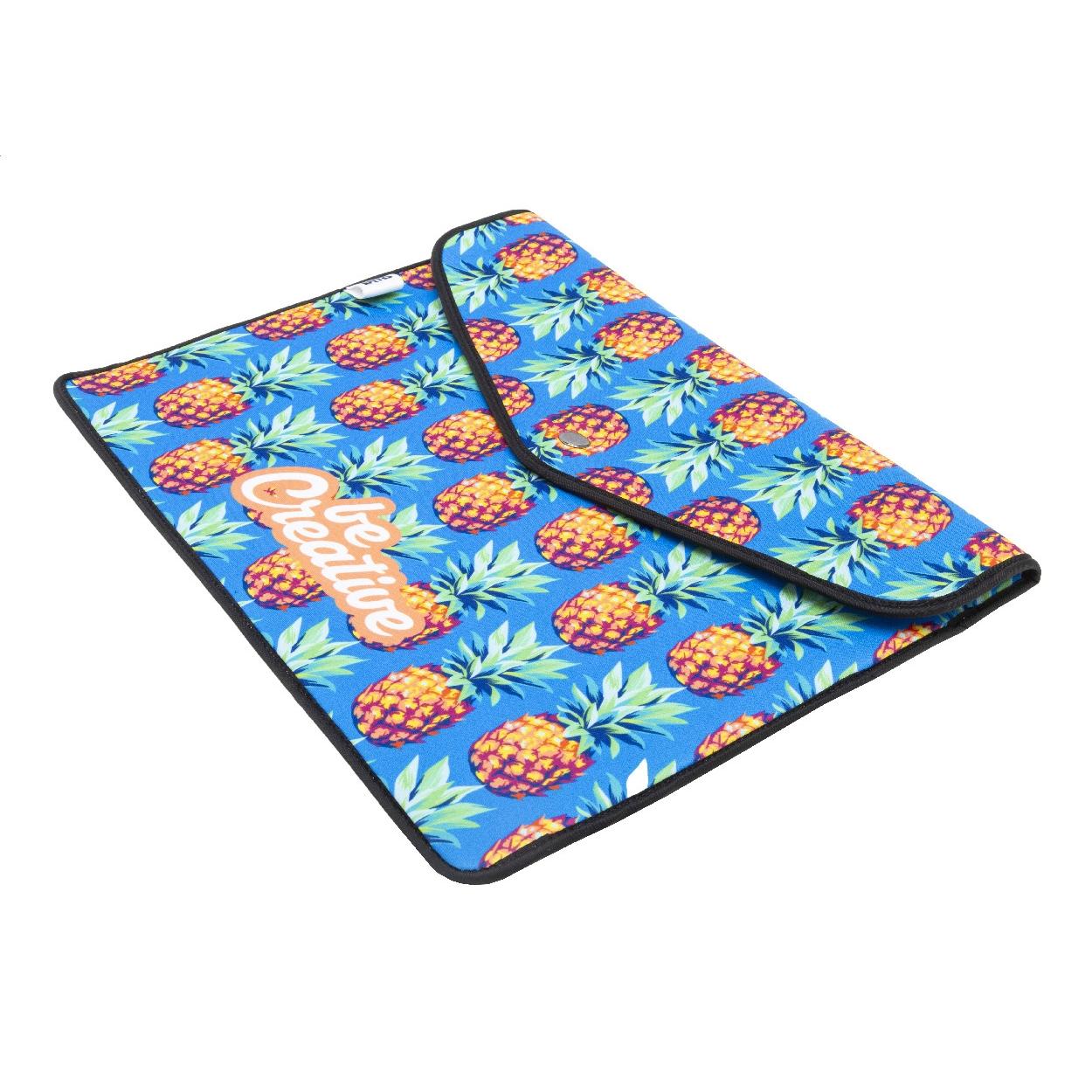 Geantă personalizată pentru laptop sau documente, RPET Compack Negru