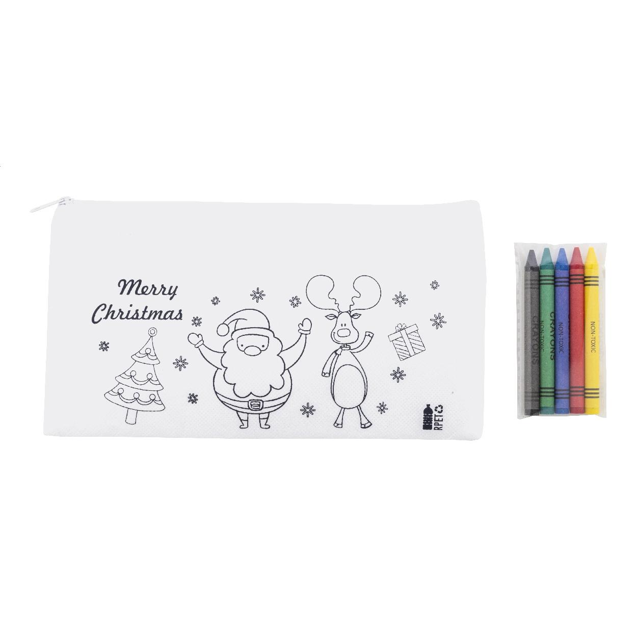 Penar pentru colorat, design de Crăciun Julfar Draw
