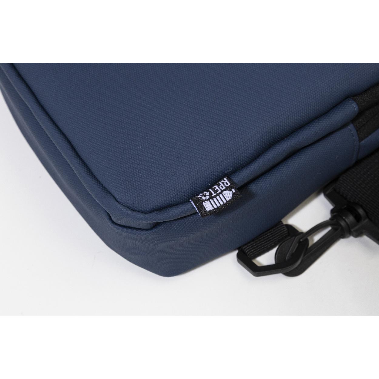 Geantă crossbody, RPET Crobud albastru închis