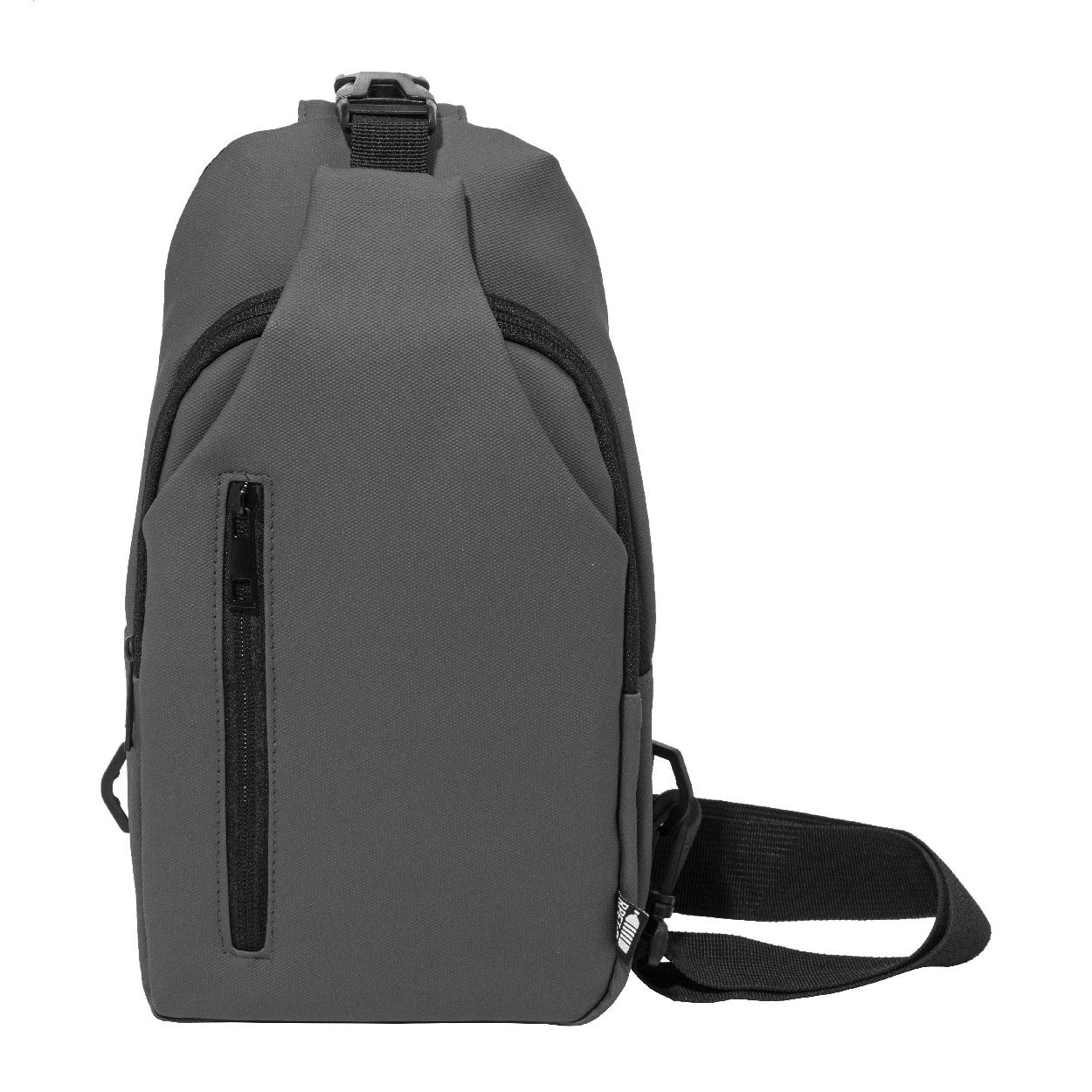 Geantă crossbody, RPET Crobud gri