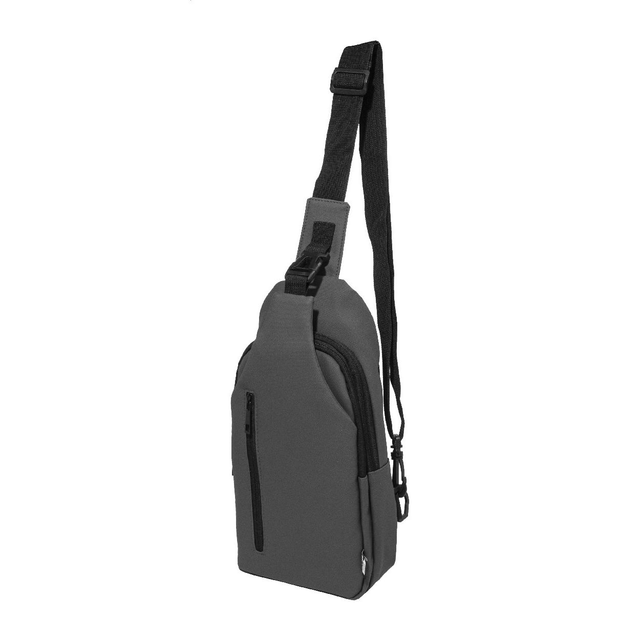 Geantă crossbody, RPET Crobud gri
