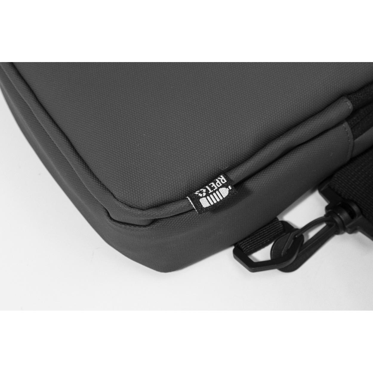 Geantă crossbody, RPET Crobud gri