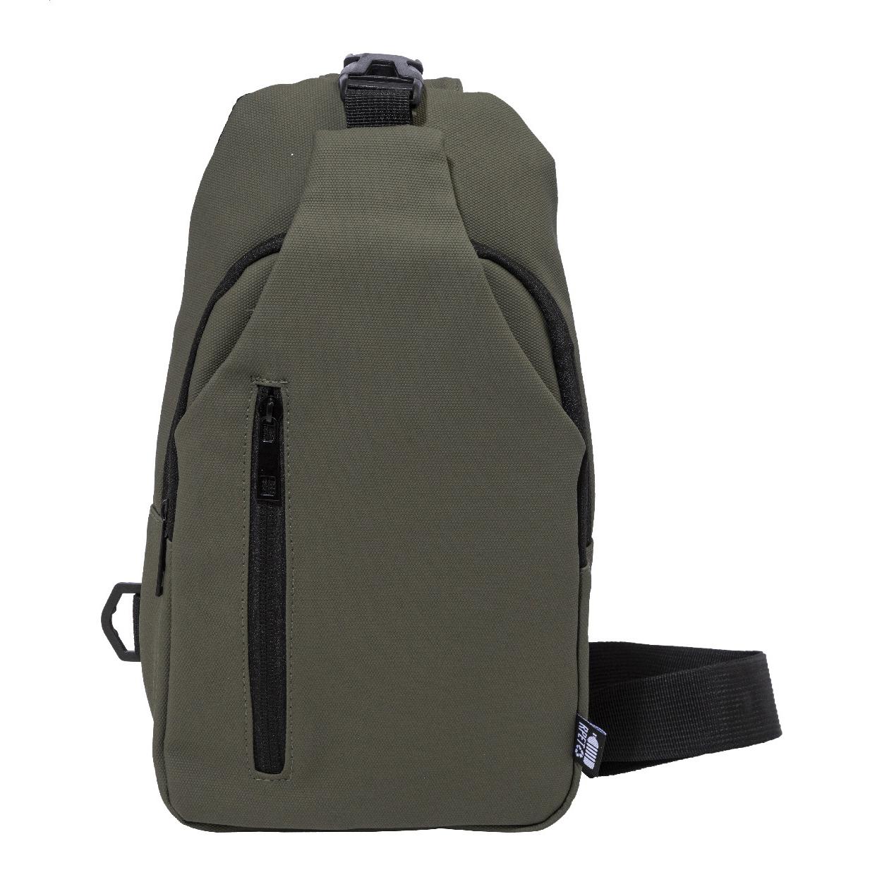 Geantă crossbody, RPET Crobud Verde