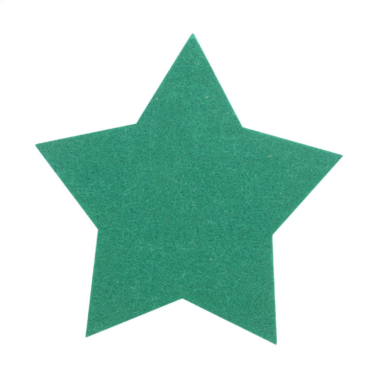 Set suporturi pahare, RPET, design de Crăciun Vagnes Verde