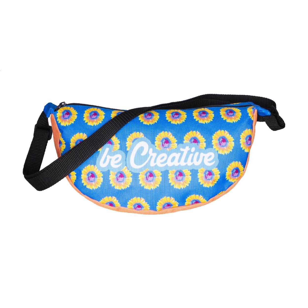 Geantă crossbody personalizată, RPET Subobag Party Negru
