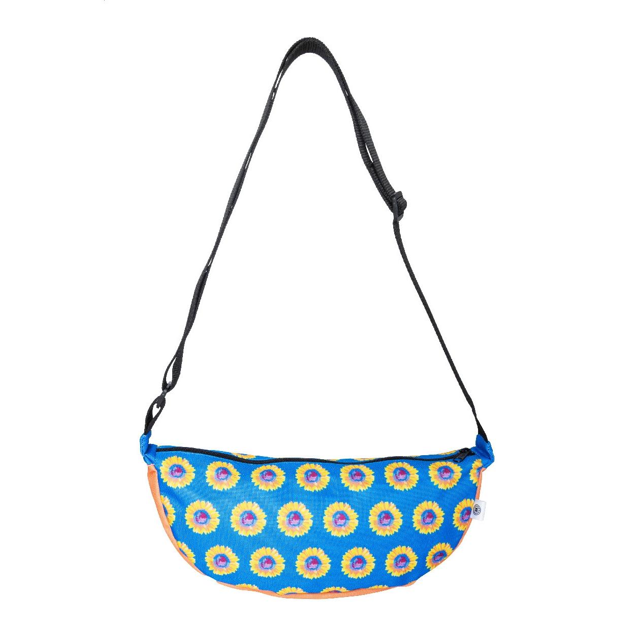 Geantă crossbody personalizată, RPET Subobag Party Negru