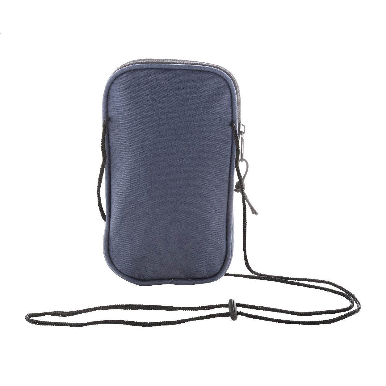 Geantă crossbody pentru telefon mobil, RPET FestiFon Albastru