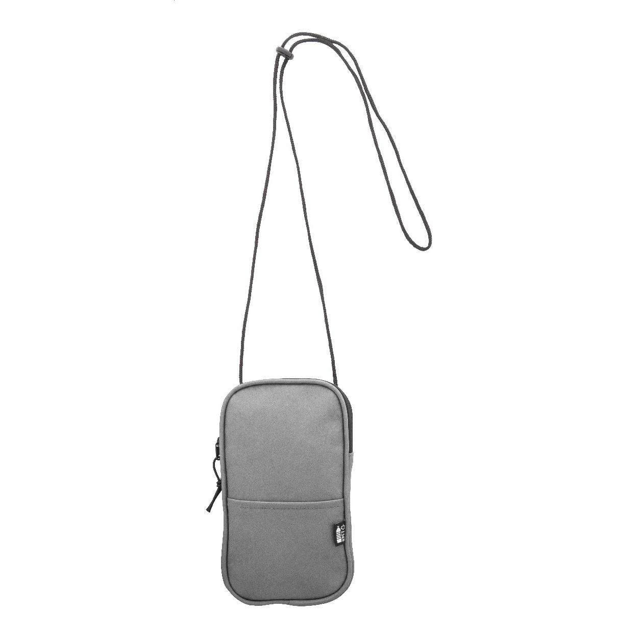 Geantă crossbody pentru telefon mobil, RPET FestiFon gri