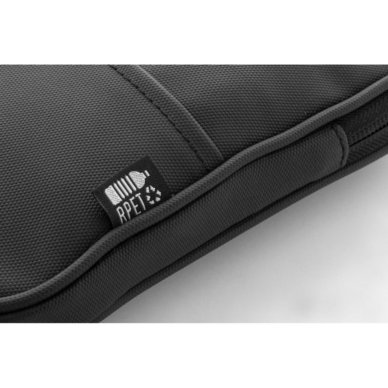 Geantă crossbody pentru telefon mobil, RPET FestiFon Negru