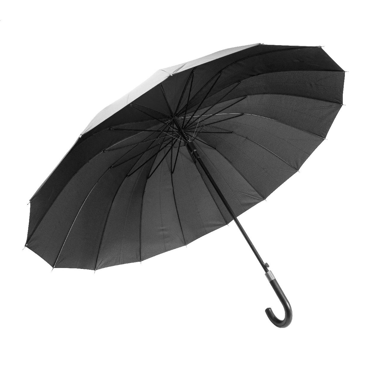 Umbrelă, RPET Cyclone Negru