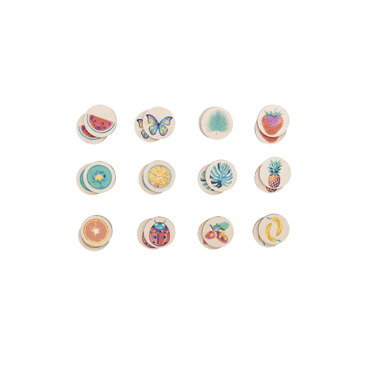 Joc de memorie personalizat Tokemor Creative natural